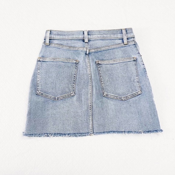 Wilfred Free Denim Blue Jean Mini Skirt SZ4 - Picture 5 of 8